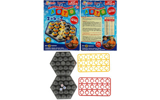 Игра обучающая "Математическое лото" 15*15см 343129 1905K249-R