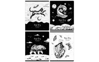 Тетрадь 48 л "Magic story" клетка Т5ск48_вл 11079 BG