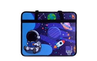 Папка для тетрадей А4 ПМ-А4-251 "Космическая история" 33*26*12см 1отд молния с ручками