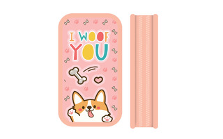 Пенал 2 отд ПО-090 "Корги" большой 190*105