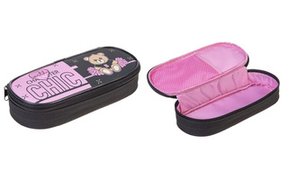 Пенал 1 отд "Модный сезон" 220*90*50мм на молнии  NPk_59252 Hatber