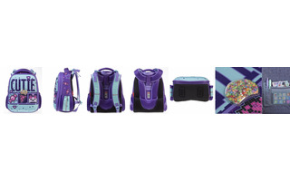 Рюкзак "Ergonomic.Сладкий микс" 38*29*17см эргоном.спинка 2отд NRk_85014 Hatber