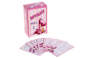 Игра карточная "Эрудит" 11*7см Задира (6303)