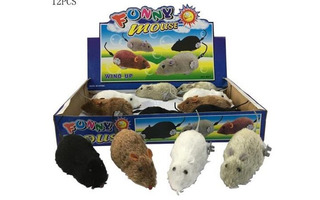 Игрушка заводная "Мышка" мех 601 E358-H10087 347504