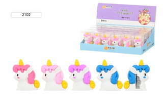 Точилка "Единорог" +ластик4,5*3см 2102 Basir