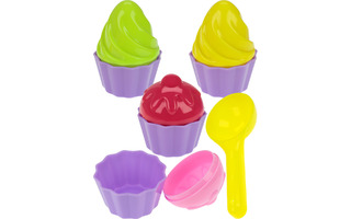 Набор для песка "Маленький кондитер" (лопата+8форм) 18*8см ИК-0499