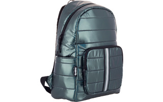 Рюкзак "Seventeen.Стеганный металлик.Эвкалиптовый сатин" 40*28*14см 1отд 1карман SVJB-RTV-591 (0676)