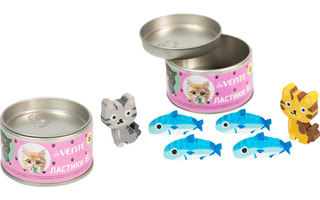 Набор ластиков "deVente.Need More Cats" 6шт 8030307