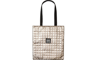 Сумка шопер "deVente.Most Wanted"  на кнопке 34*36см золотистая 7046385