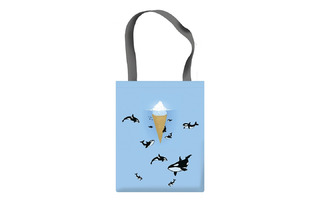 Сумка шопер СШР-1 "Айсберг" 31*39см