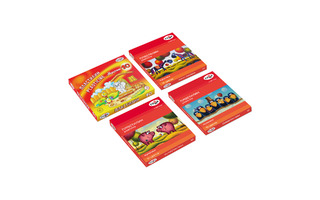 Пластилин 10 цв "Мультики" 200гр 280017 Гамма