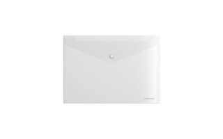 Папка с кнопкой А4 "ErichKrause.Fizzy Classic" 120мкм прозрачная 50172