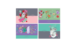 Альбом для рисования 32л "Abstraction" скоба АР4ск32 11840 BG