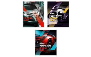 Тетрадь 60 л "Найди себя" клетка спираль лак 13240/3 АкХолд