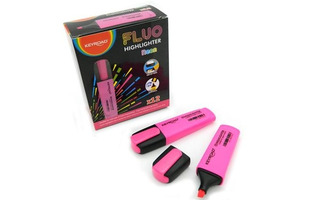 Текстовыделитель "KEYROAD.Neon" розовый 2-5мм KR972168