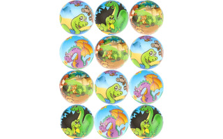 Мяч  6см ППУ "Динозавры" ММ-6124