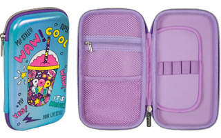 Пенал 1 отд "DeVente.POP style" 22*13см иск.кожа откидная планка 7010345