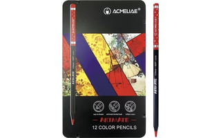 Карандаши 12 цв "ACMELIAE.Blackwood Artmate" металлический футляр 43567
