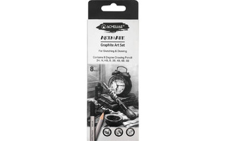 Набор ч/гр карандашей  8шт "ACMELIAE" 2Н-H-НВ-B-2В-4В-6В-8В 43594