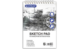 Скетбук А5+  30л "ACMELIAE" спираль жест подложка 150г/м² 44027