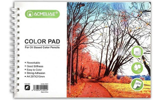 Скетбук А4  30л "ACMELIAE" спираль жест подложка 160г/м² 44024