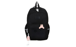 Рюкзак "Зайчик.Черный" 45*30*17см 2отд 4кармана +подвеска 254-763