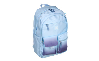 Рюкзак "Градиентный цвет.Голубой" 45*31*17см 2отд 6карманов магнитн.застежка 254-766