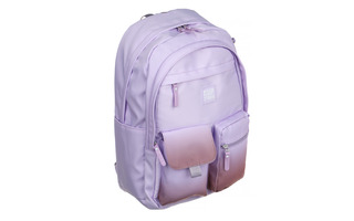 Рюкзак "Градиентный цвет.Сиреневый" 45*31*17см 2отд 6карманов магнитн.застежка 254-765