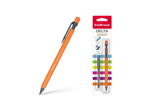 Автокарандаш "Erich Krause.Delta" + 20 грифелей  0,5мм 44427