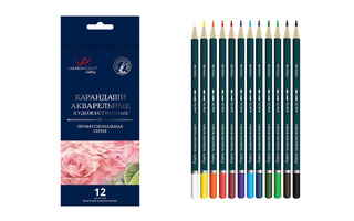 Карандаши 12 цв "Vista-Artista.Gallery" акварельные VGWP-12