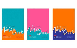 Тетрадь А4  80 л "Underline" клетка 80Т4В1_28149 077005 Хатбер