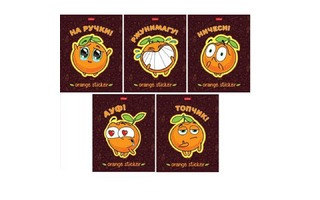 Тетрадь 48 л "Оранжевое настроение" клетка 48Т5вмВ1 082310  Хатбер