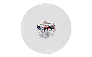 Холст на картоне "Vista-Artista" d 40см 100%хлопок 280г/м2 VCPR-40 мелкое зерно