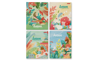 Дневник читательский "В гостях у книжки" А5 40л тв обл 40ДЧТ5_3_5_0 000383 SVETOCH