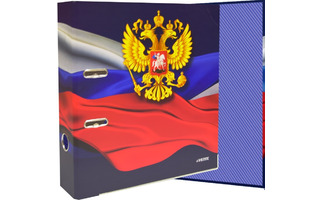 Папка-регистратор 75мм "DeVente.Герб" мет кант 3091910