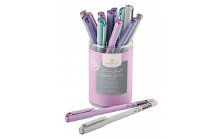 Ручка Пиши-стирай гелевая "Lorex Pastel.Slim Soft" синяя 0,5мм LXEPSS-PS4(8433)