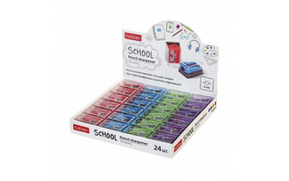 Точилка "SCHOOL" с контейнером BS_079569 Hatber