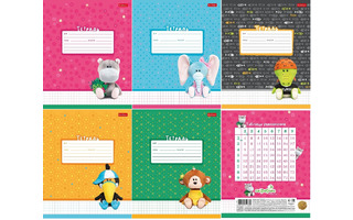 Тетрадь 12л "Сафарики" клетка 12Т5В1 080069 Хатбер