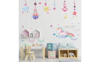Наклейки оформительские "deVente.Dreams about Unicorn" 60*90см 8002292