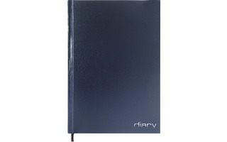 Ежедневник А5  320стр "deVENTE.Attomex" н/датир бумвинил темно-синий 2034890