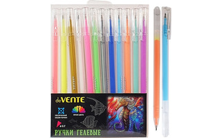 Набор 12 гелевых ручек "deVente.Kilometrico" пастель 5051017