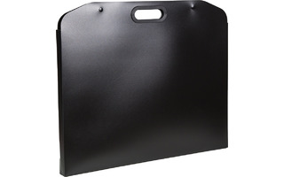 Папка для творчества А3 "DeVente" 1отд на кнопке с ручками 550мкм ширина 3см черная 3073309