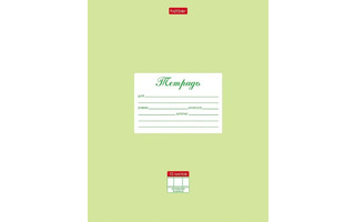 Тетрадь 12л "Пастель.Салатовая" крупная клетка 65 гр 12Т5В8_05144 079984 Хатбер