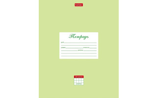 Тетрадь 24л "Пастель.Салатовая" клетка 24Т5В1_05144 079982 Хатбер