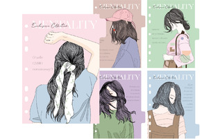 Разделитель "deVente.Mentality" А5 175*210мм картон 210г/м² 3051301