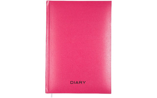 Ежедневник А5  320стр "deVente.Attomex. Even" н/датир бумвинил розовый 2234018