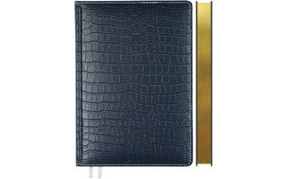 Ежедневник А5  352стр УЦЕНКА "deVENTE.Wild" кожзам синий зол.срез датир 2024 2232415