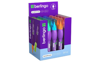 Корректирующая ручка "Berlingo.Envy" 8мл металл KR_08006