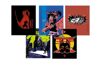 Тетрадь 48  л  "Самураи" клетка С9299-05 Апплика