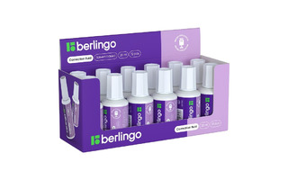 Корректор 20мл "Berlingo" на химической основе KR530